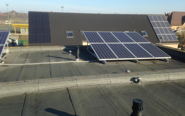 zonnepannelen plat dak 2